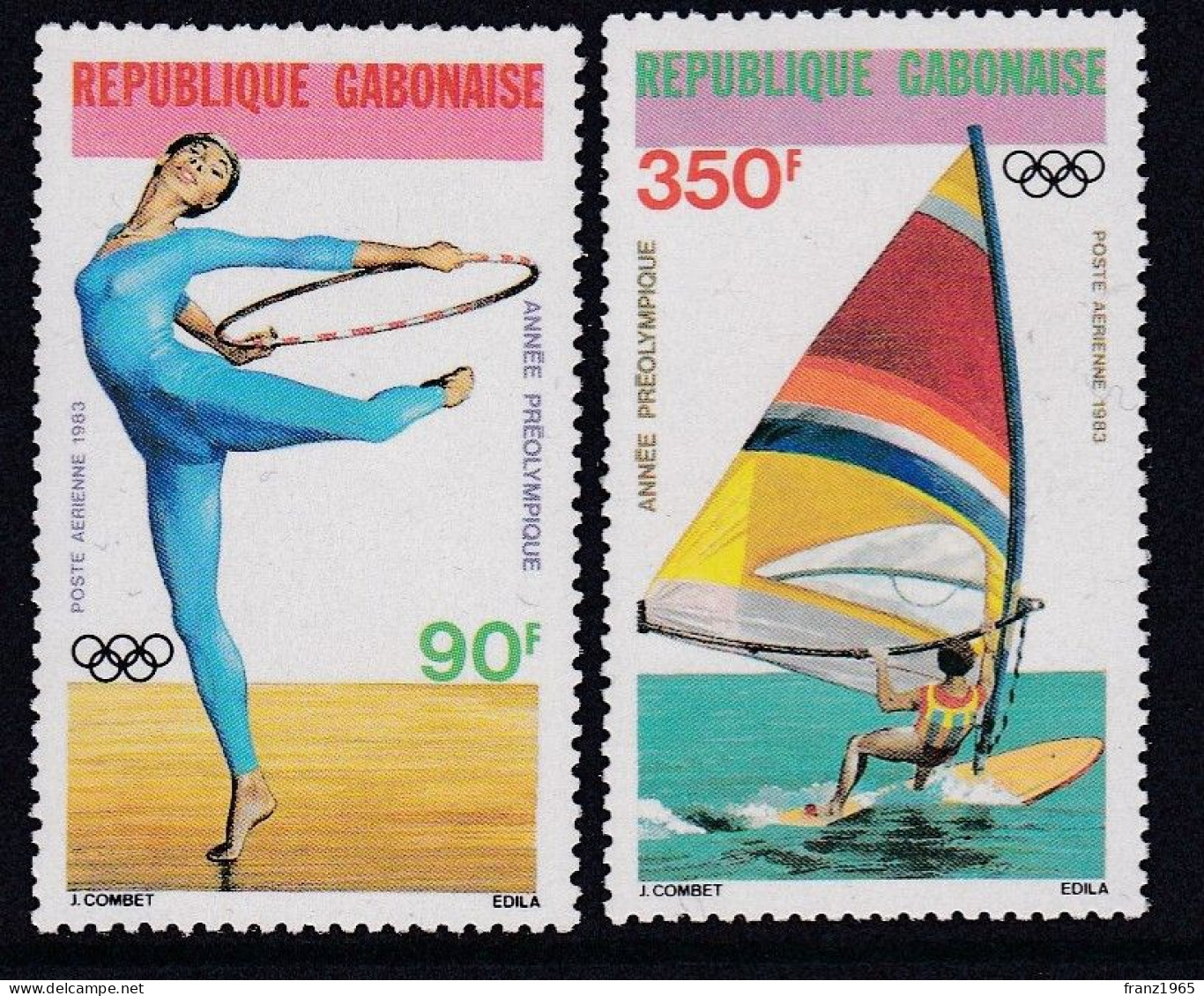 Gabon, Olympics Games Los Angeles1984 - Ete 1984: Los Angeles