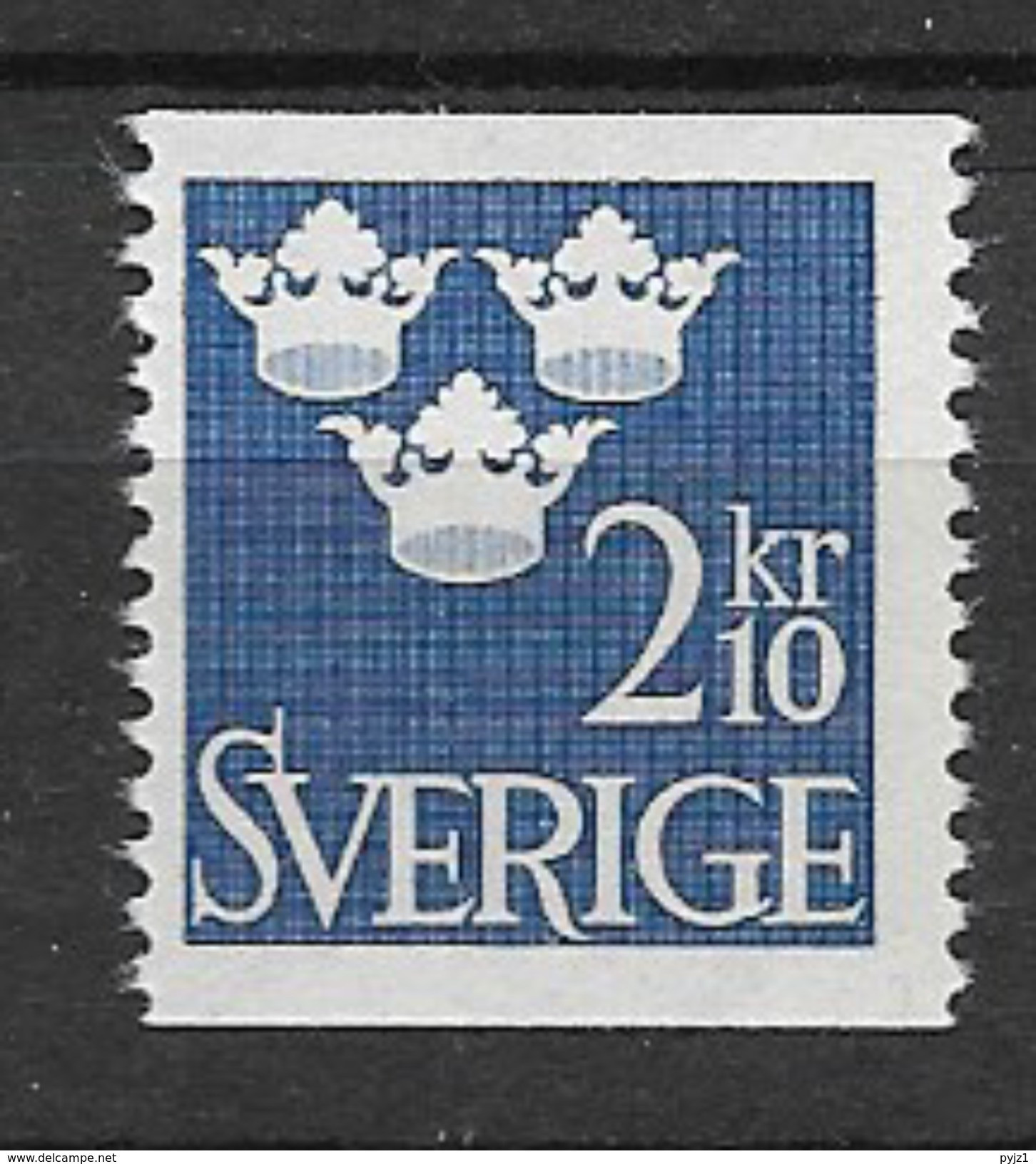1939-69 MNH  Sweden, 3-crowns  Postfris** - Nuovi
