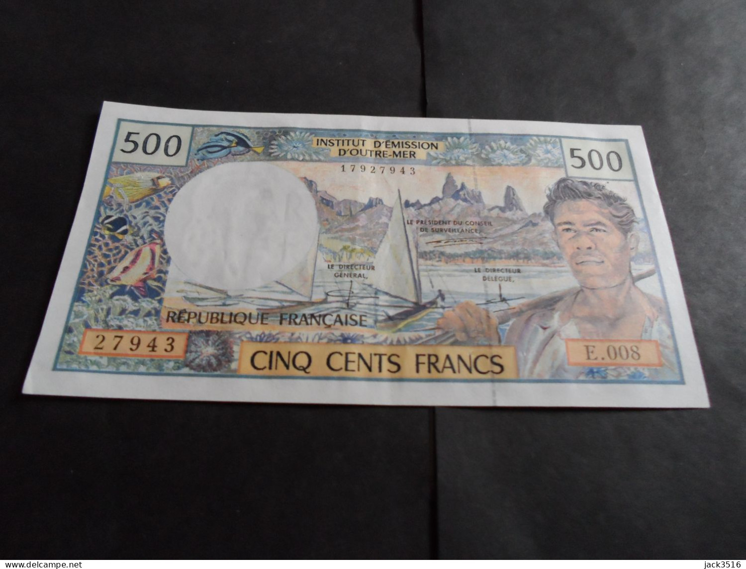 Lot De 3 Billets Outre-mer 1985 Sup/spl Suite De 3 Billets - Autres - Océanie