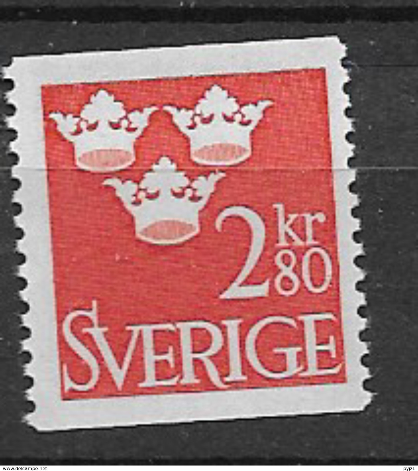 1939-69 MNH  Sweden, 3-crowns  Postfris** - Unused Stamps