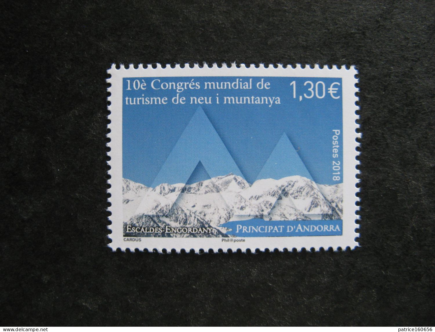 TB Timbre D'Andorre N°810, Neuf XX. - Unused Stamps