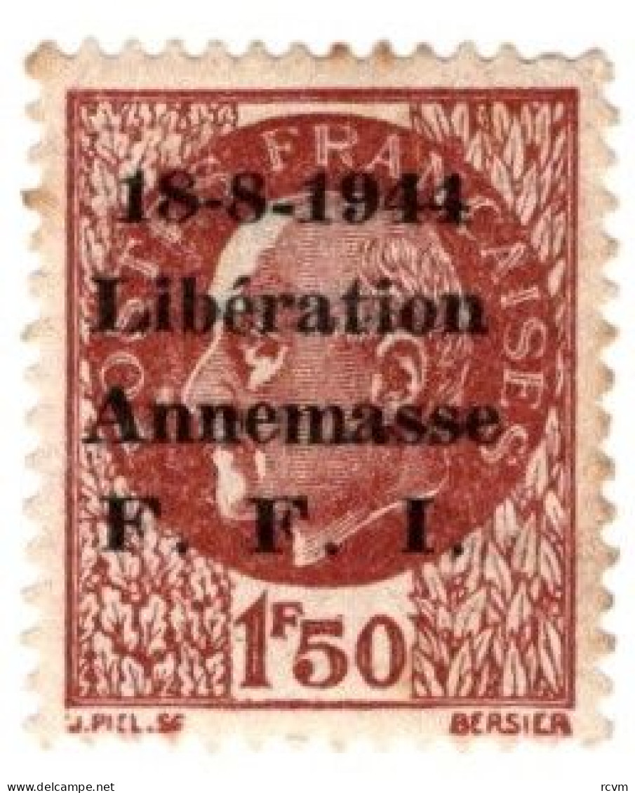 ANNEMASSE -  Type 1 1F50 Pétain Qualité * - Liberación