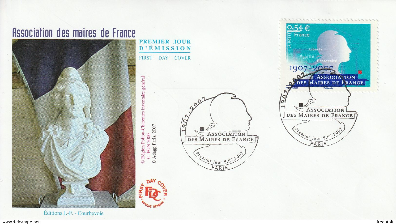 FDC - 2007 - Association Des Maires De France - 2000-2009