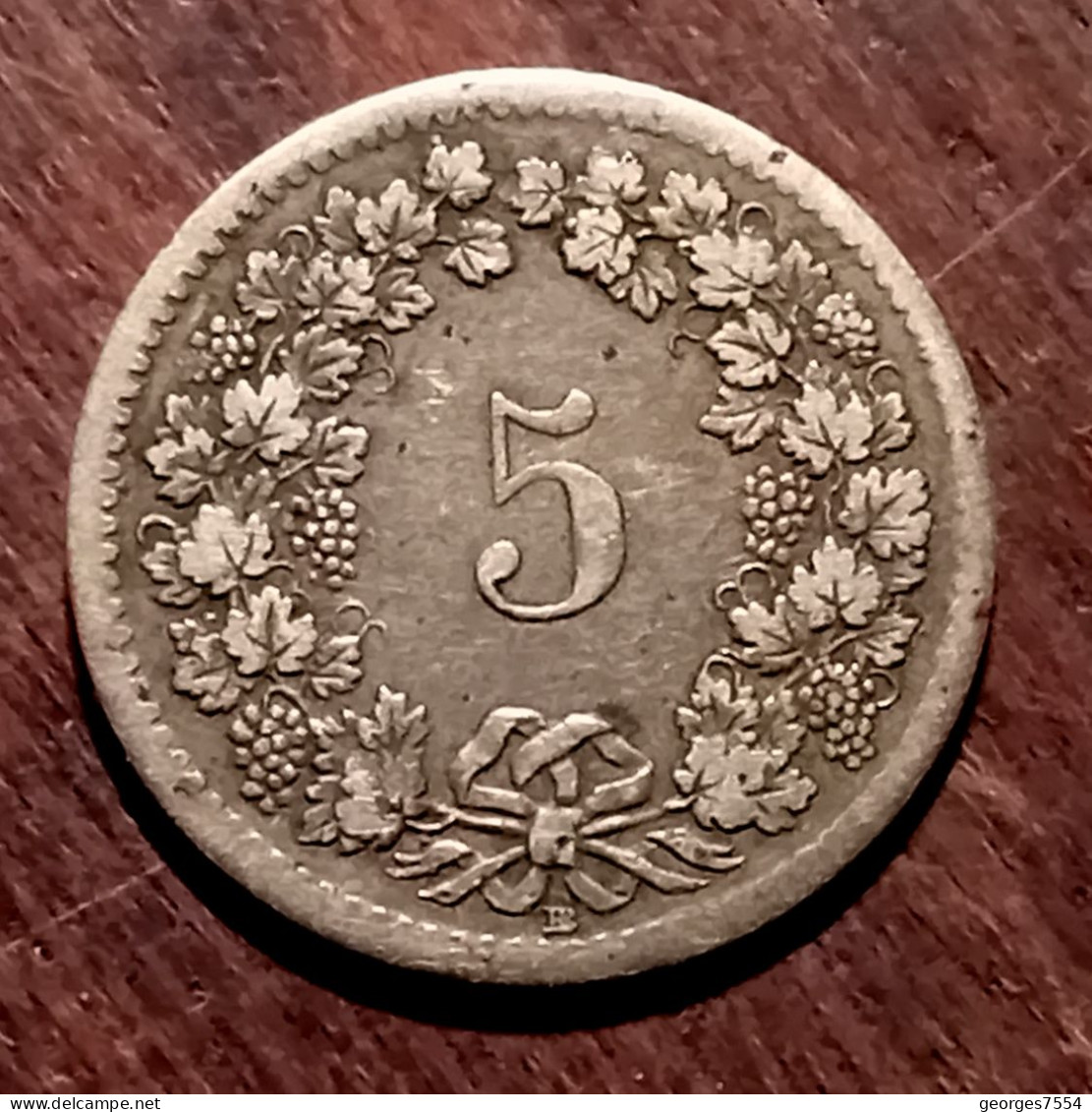 SUISSE - 5 RAPPEN 1850 BB - 5 Centimes / Rappen