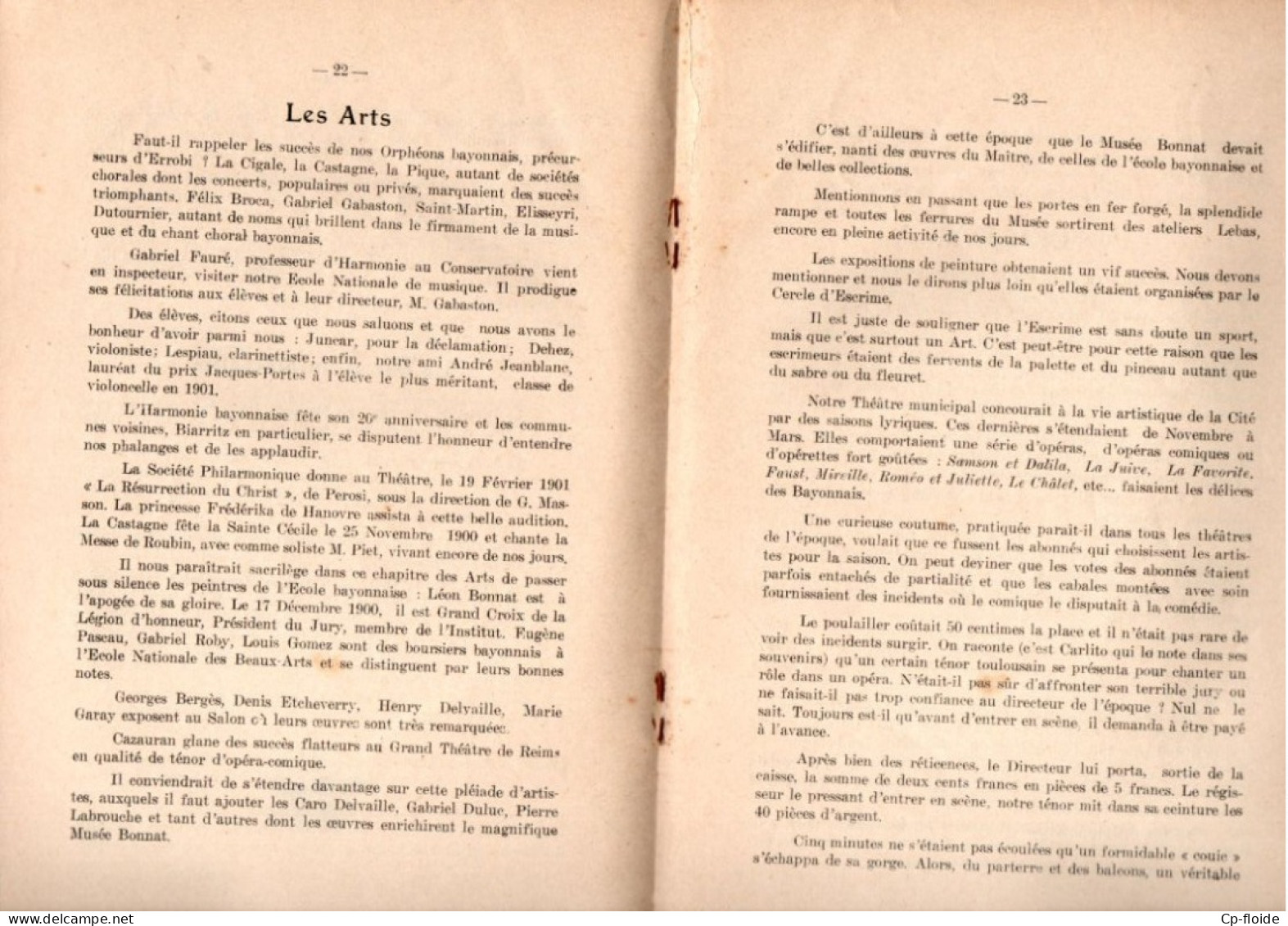 LIVRE . PAYS BASQUE . " LE BAYONNE DE MONSIEUR POUZAC " . LÉON HERRAN - Réf. N°282L - - Pays Basque