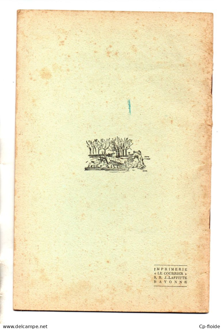 LIVRE . PAYS BASQUE . " LE BAYONNE DE MONSIEUR POUZAC " . LÉON HERRAN - Réf. N°282L - - Pays Basque