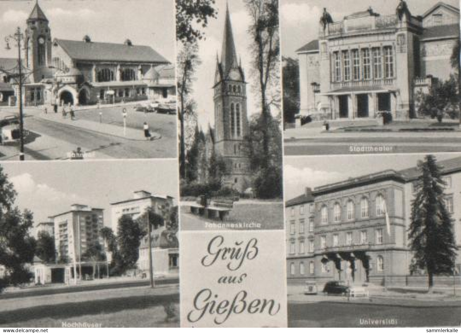 19837 - Giessen U.a. Hochhäuser - 1960 - Giessen