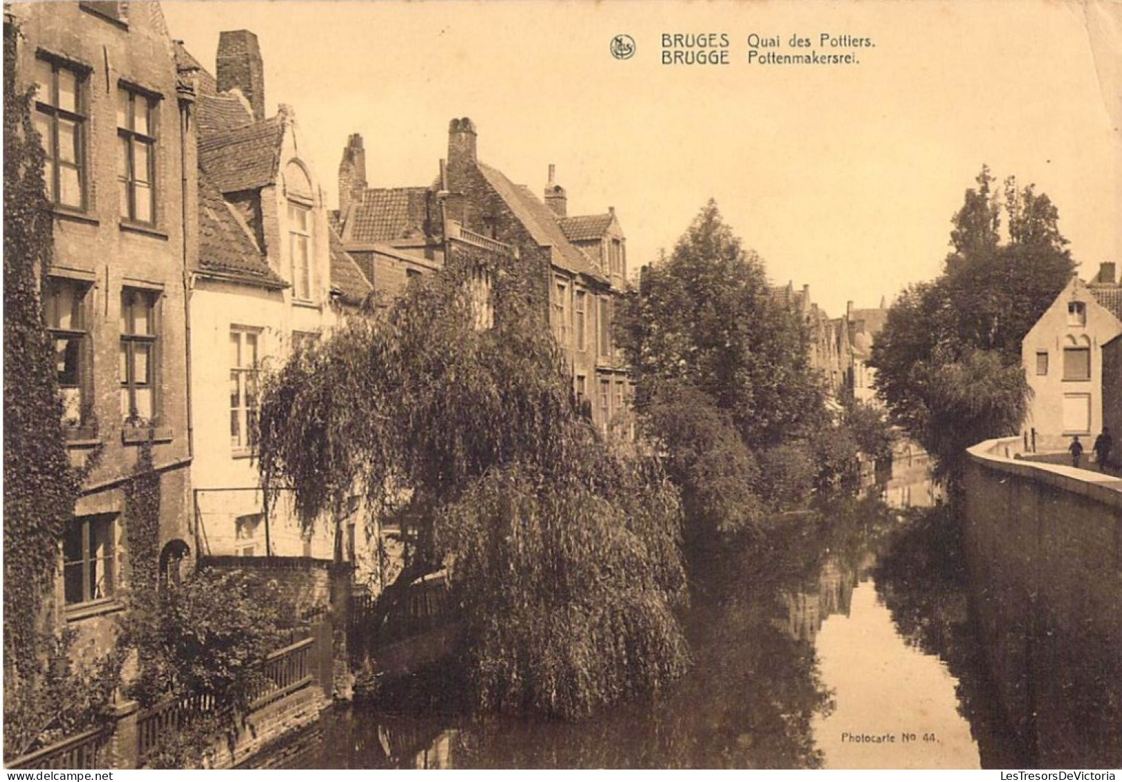 Belgique - Bruges - Quai Des Pottiers - Pottenmakersei  - N°44 - Dim:21/14cm - Brugge