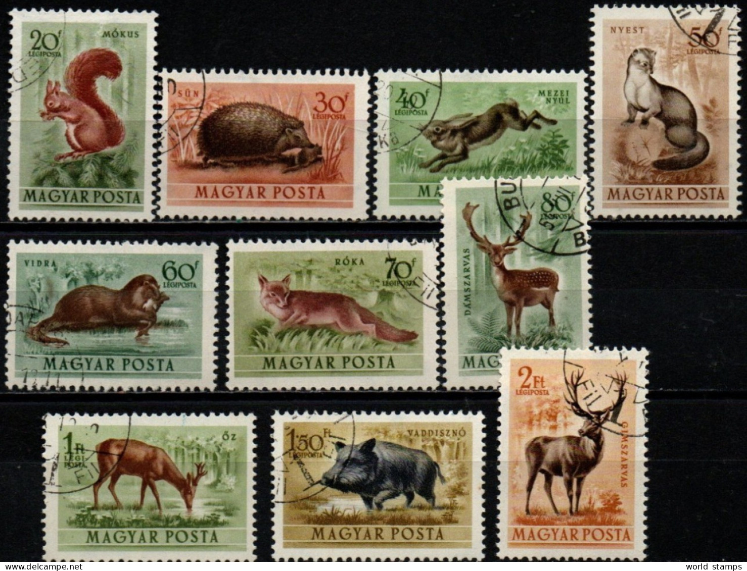 HONGRIE 1953 O - Used Stamps