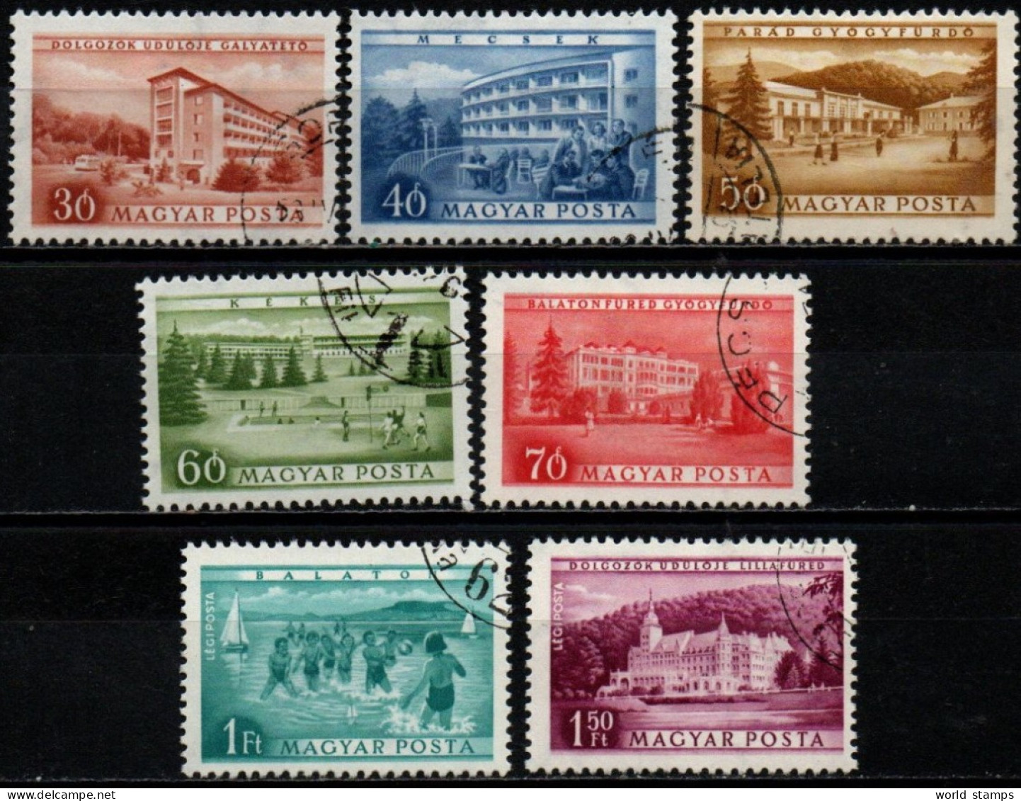 HONGRIE 1953 O - Used Stamps