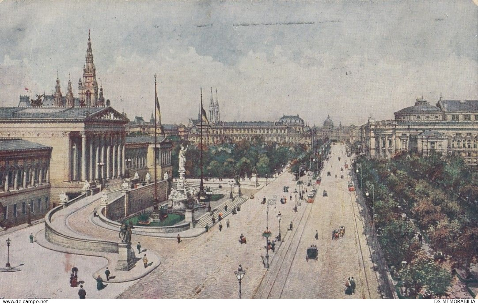 Wien - Franzensring 1913 - Vienna Center