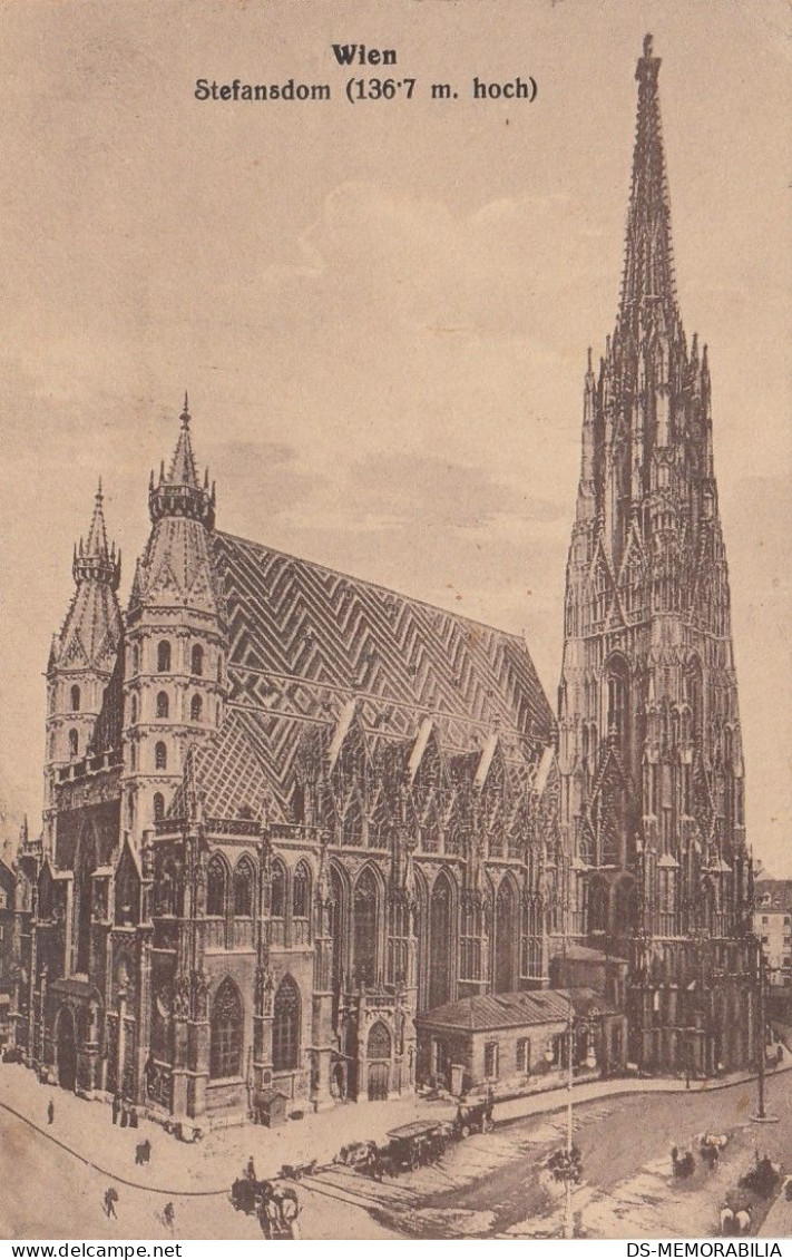 Wien - Stefansdom 1915 - Wien Mitte