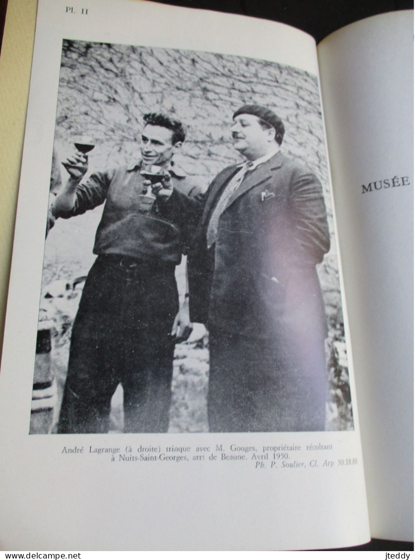 Cataloog   1978  Musée  Du VIN  De Bourgogne  A BEAUNE  Par  ANDRé  LAGRANGE - Gastronomie