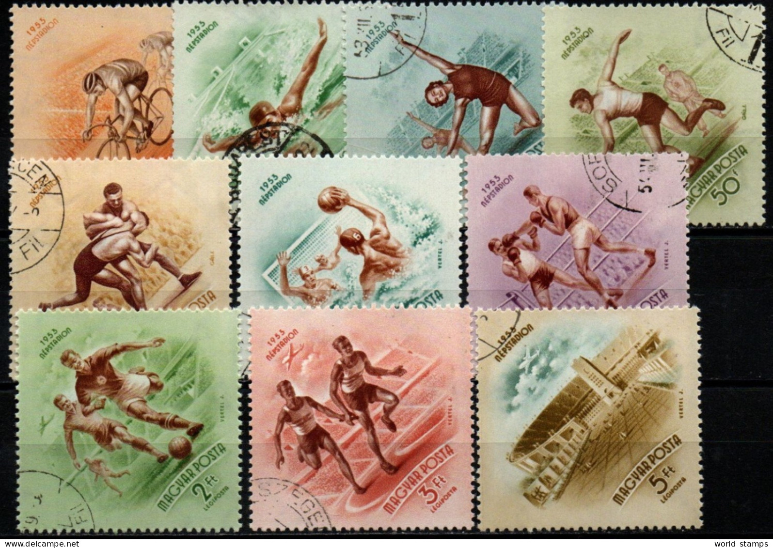 HONGRIE 1953 O - Used Stamps