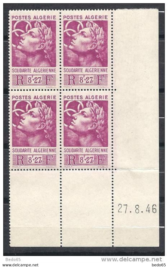 COIN DATE 1946 YVERT N ° 251 NEUF** SANS CHARNIERE / MNH - Unused Stamps