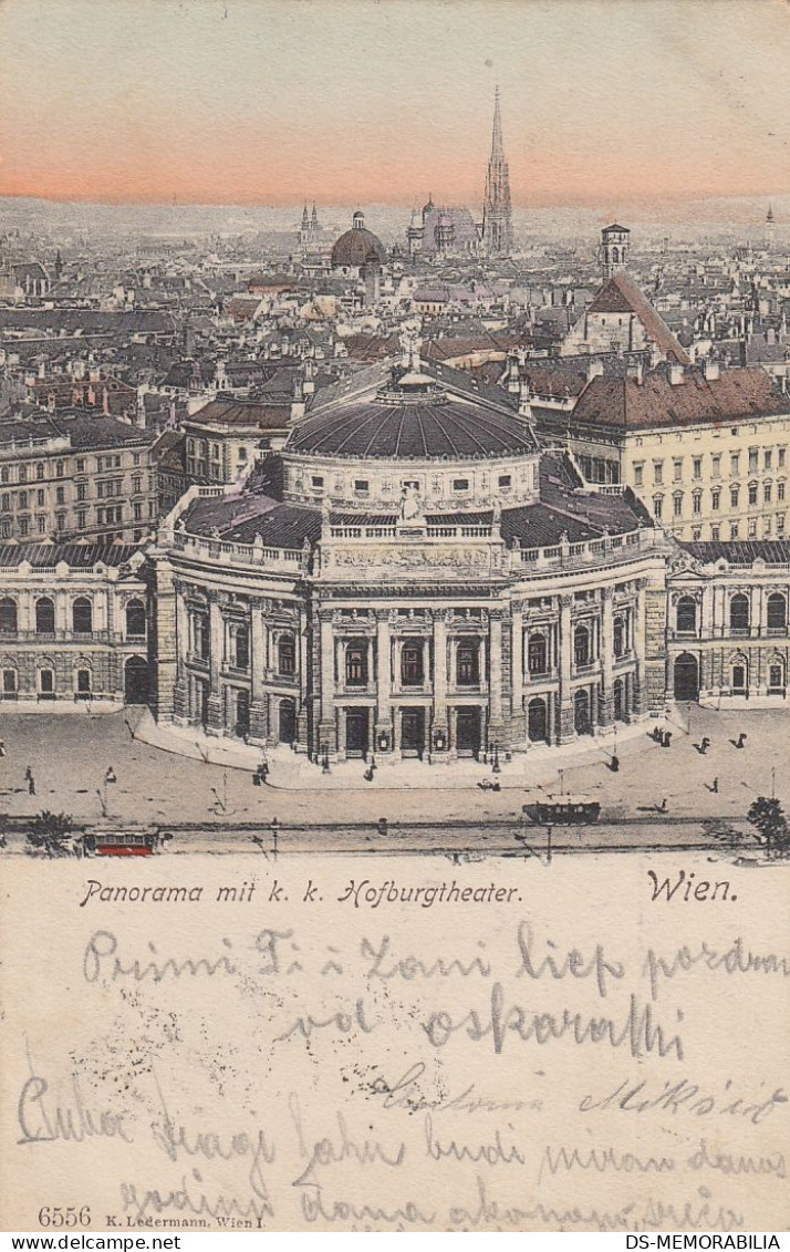 Wien - K.k Hofburgtheater 1904 - Wien Mitte