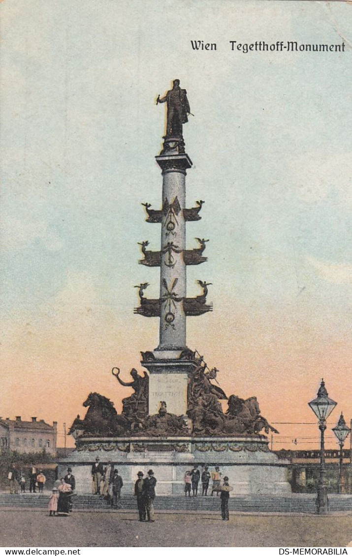 Wien - Tegetthoff Monument - Wien Mitte