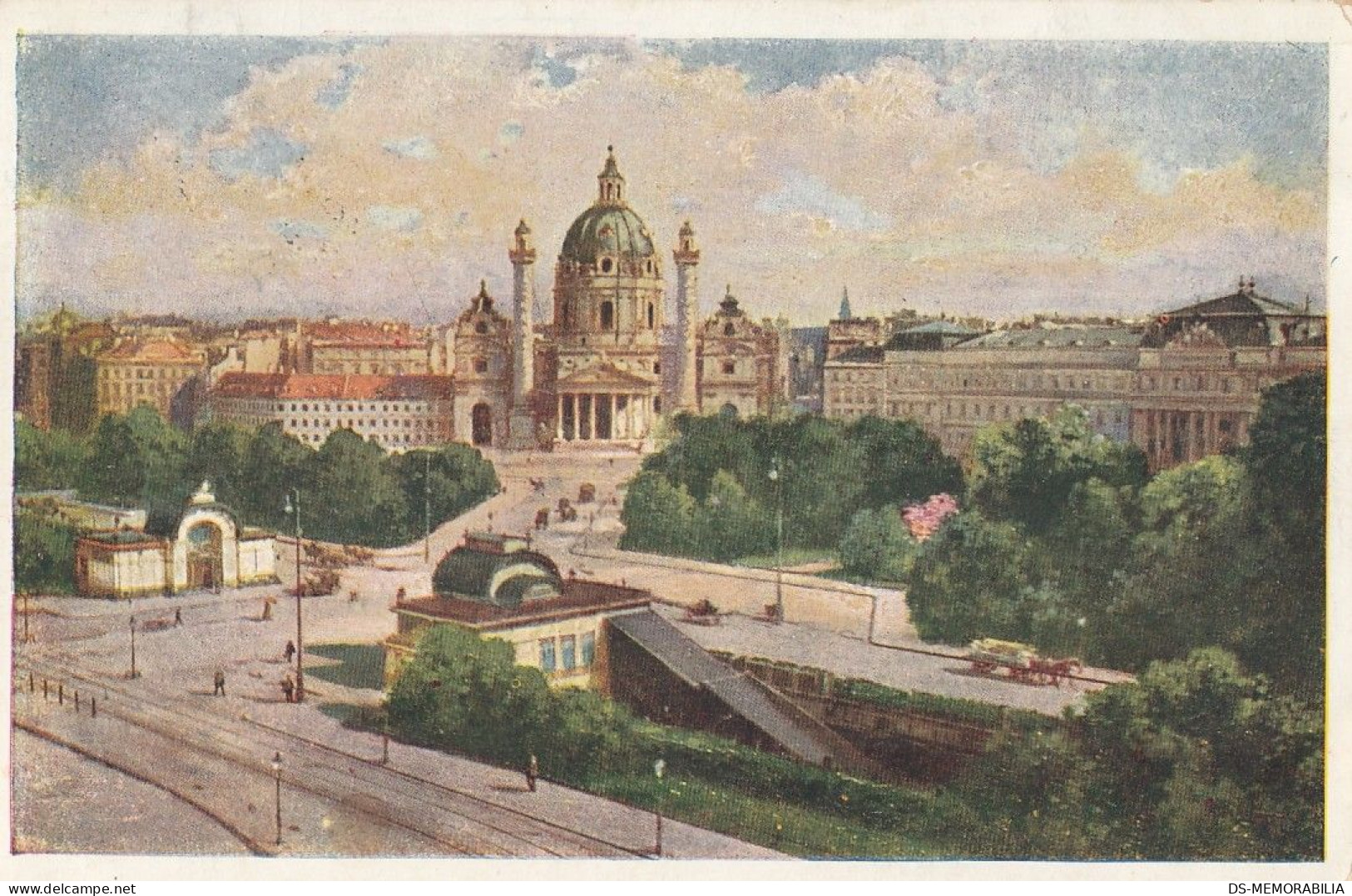 Wien - Karlskirche 1923 - Wien Mitte