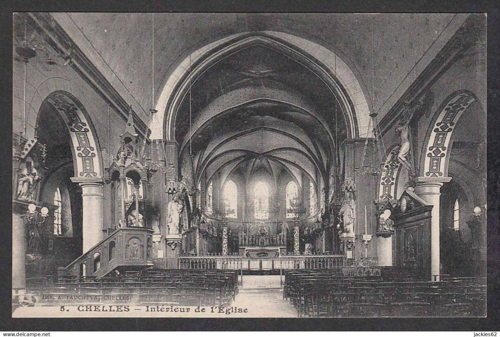 102772/ CHELLES, Intérieur De L'Eglise - Chelles