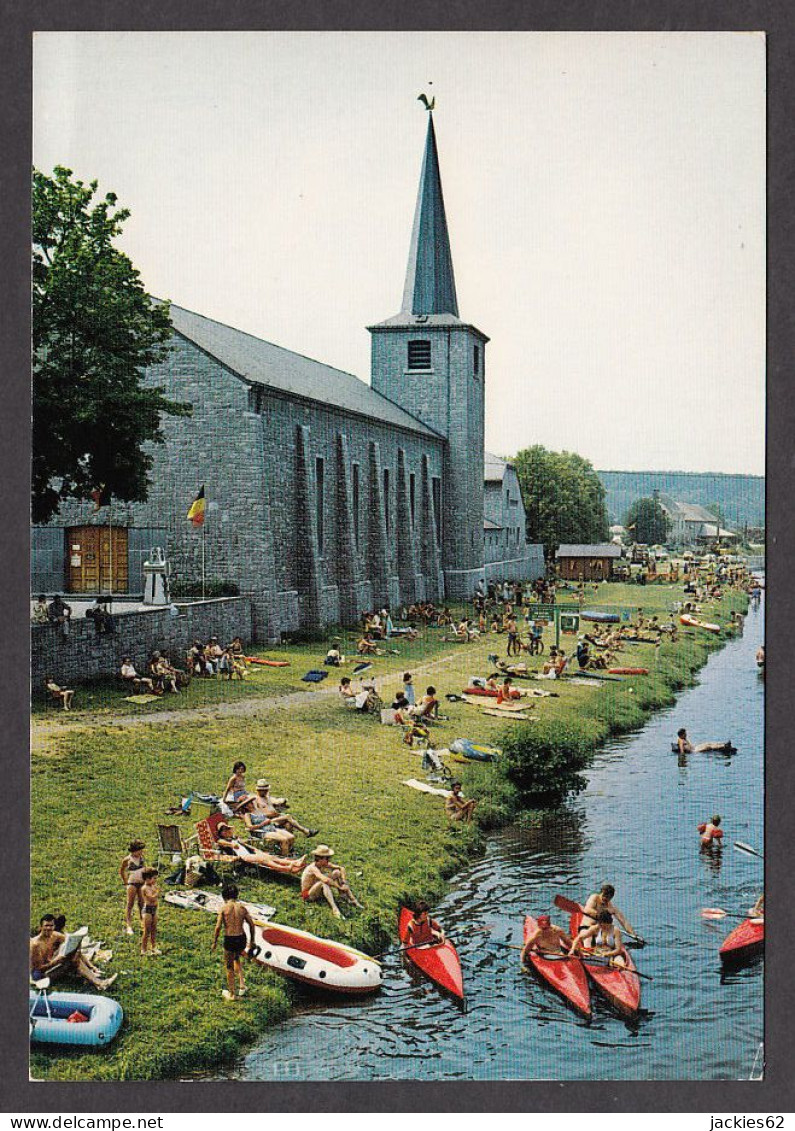 072696/ HOTTON, L'Eglise Et La Plage - Hotton