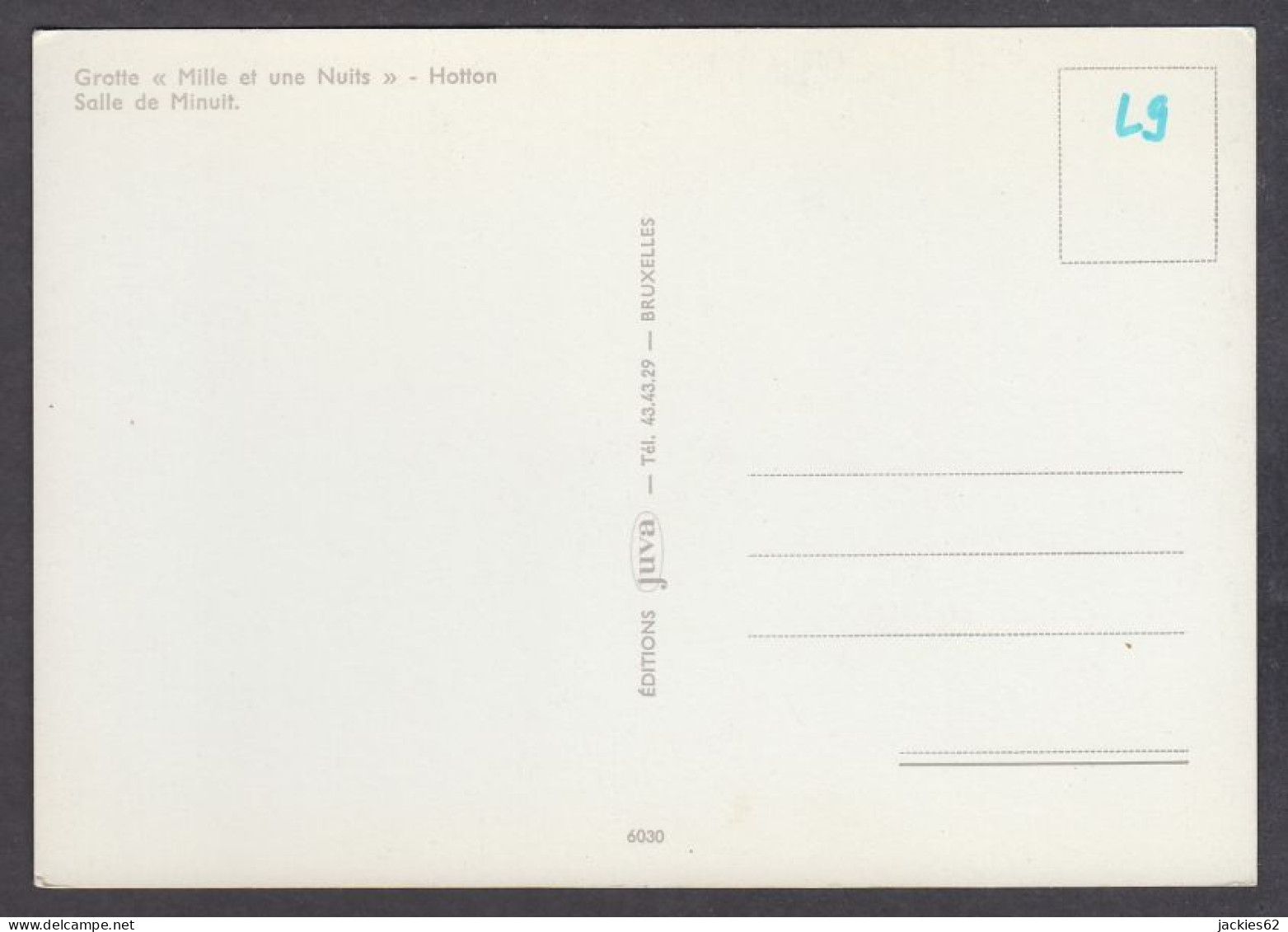 119452/ HOTTON, Grotte *Mille Et Une Nuits*, Salle De Minuit - Hotton