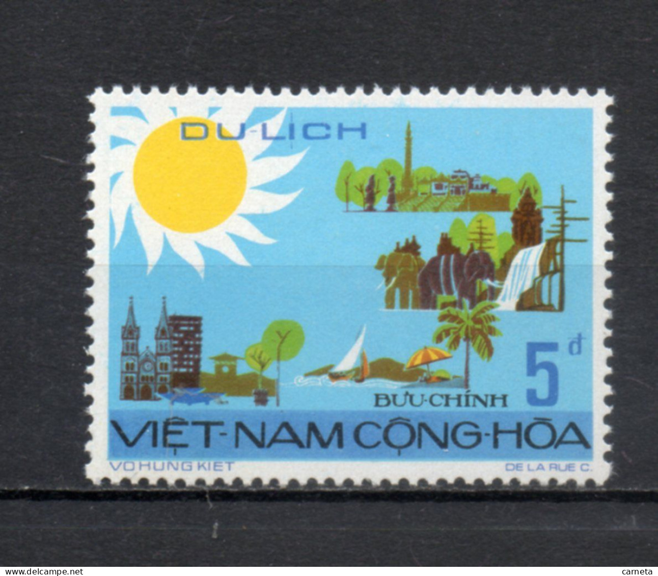VIETNAM DU SUD   N° 492    NEUF SANS CHARNIERE COTE 1.00€    TOURISME PAYSAGE VOIR DESCRIPTION - Vietnam