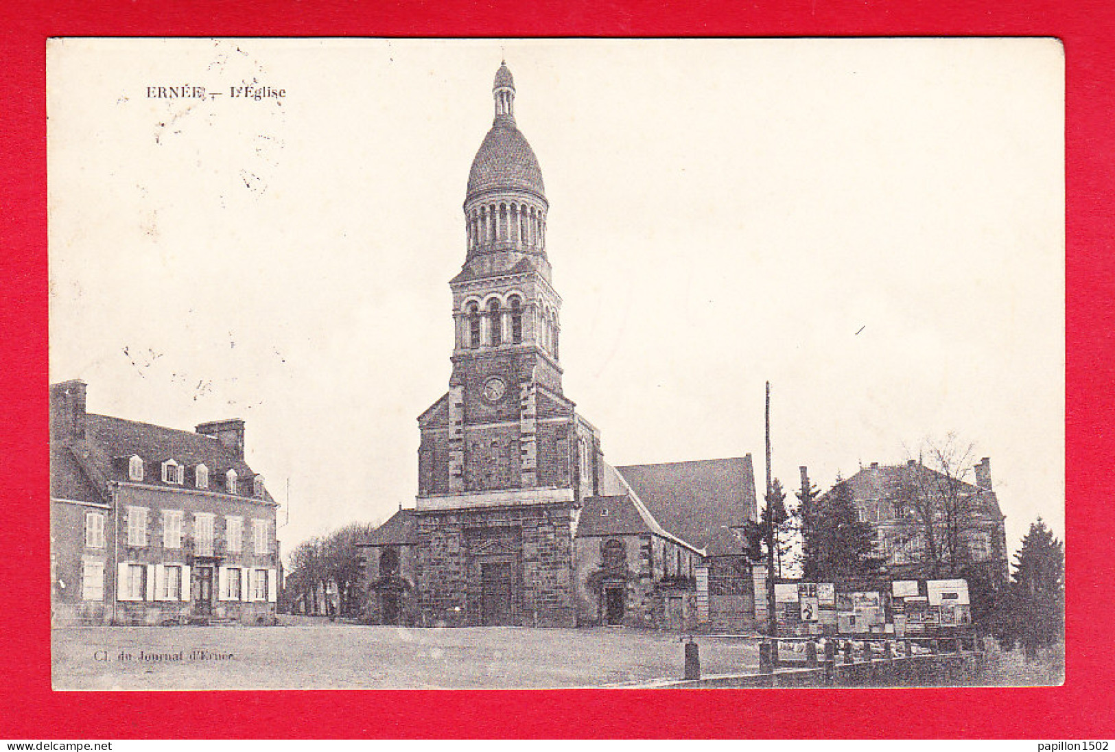 F-53-Ernee-05P213  L'église De La Ville, Cpa BE - Ernee