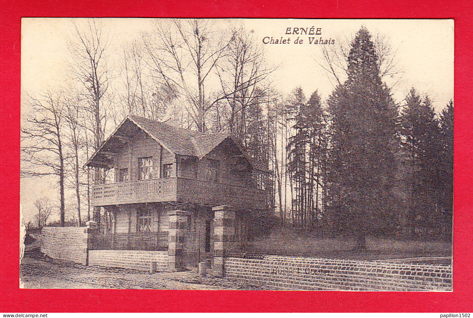 F-53-Ernee-19P213  Chalet De Vahais, Cpa BE - Ernee