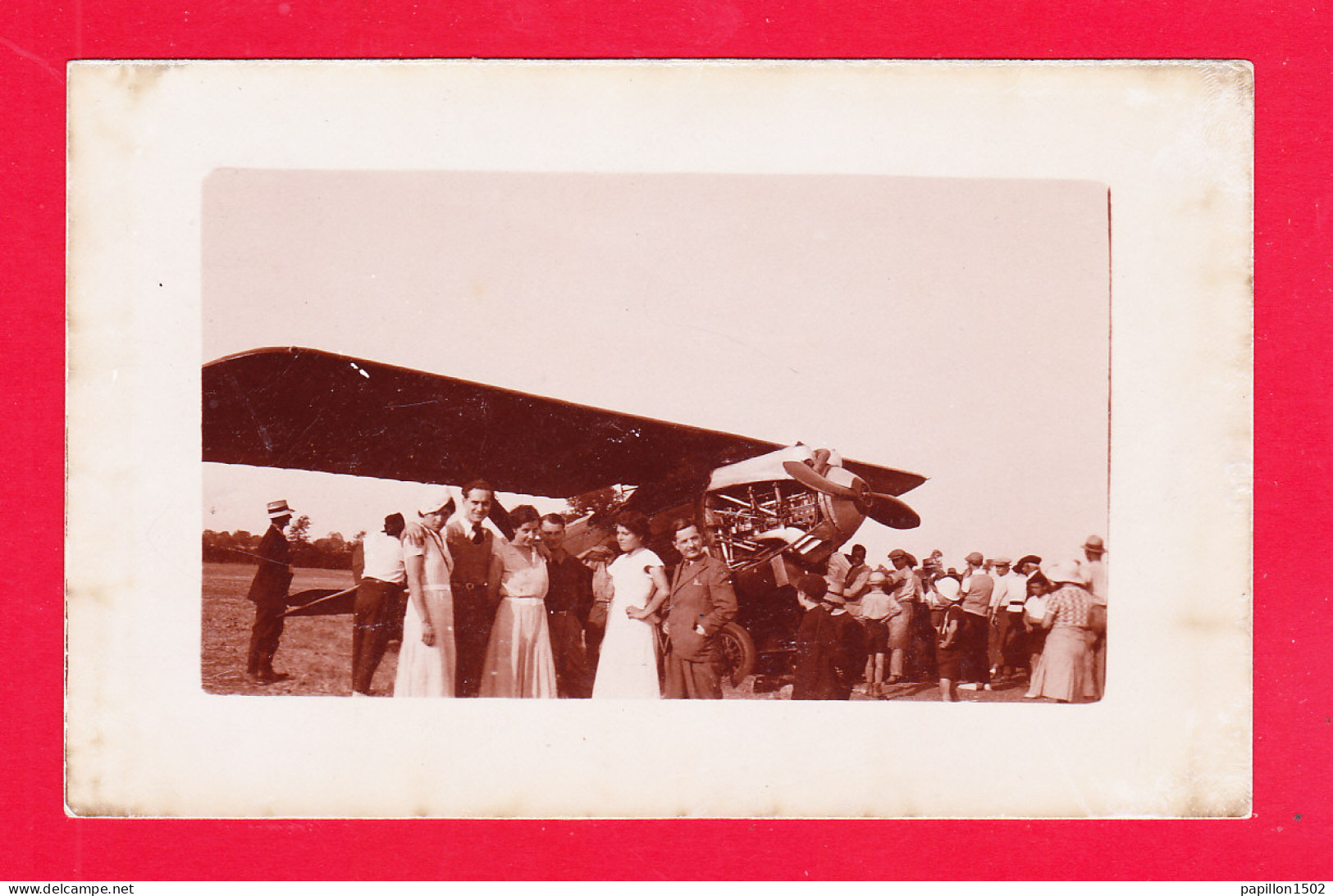 Aviation-551Ph108  Carte Photo, Un Avion BREGUET 19 - 1919-1938: Entre Guerres