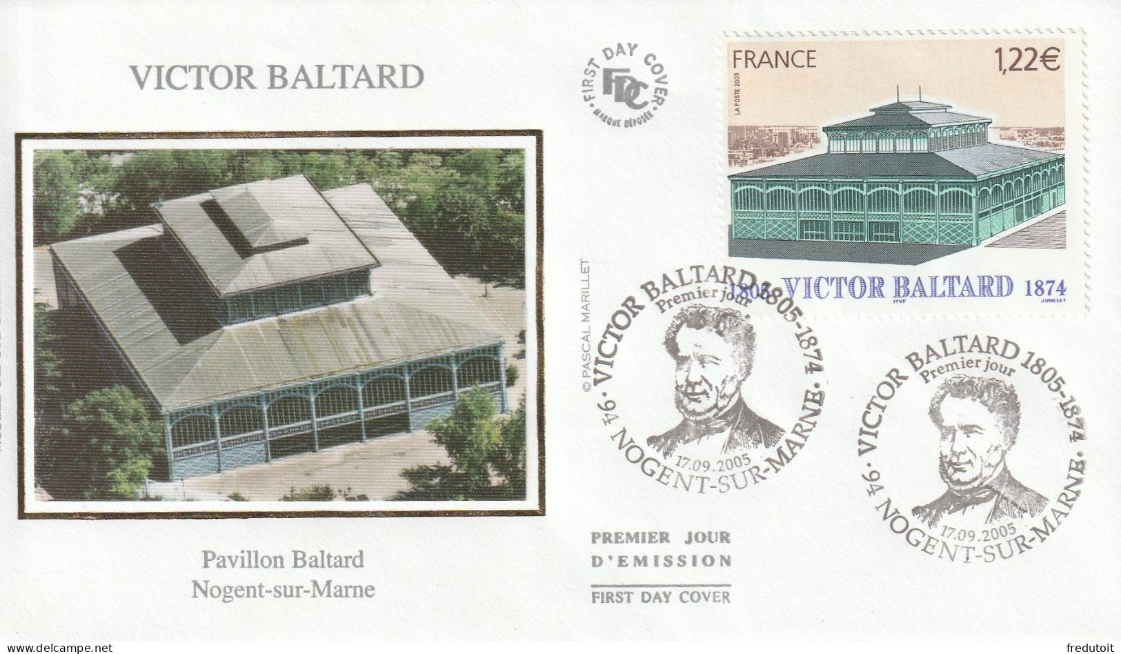 FDC - 2005 - Victor Baltard - 2000-2009