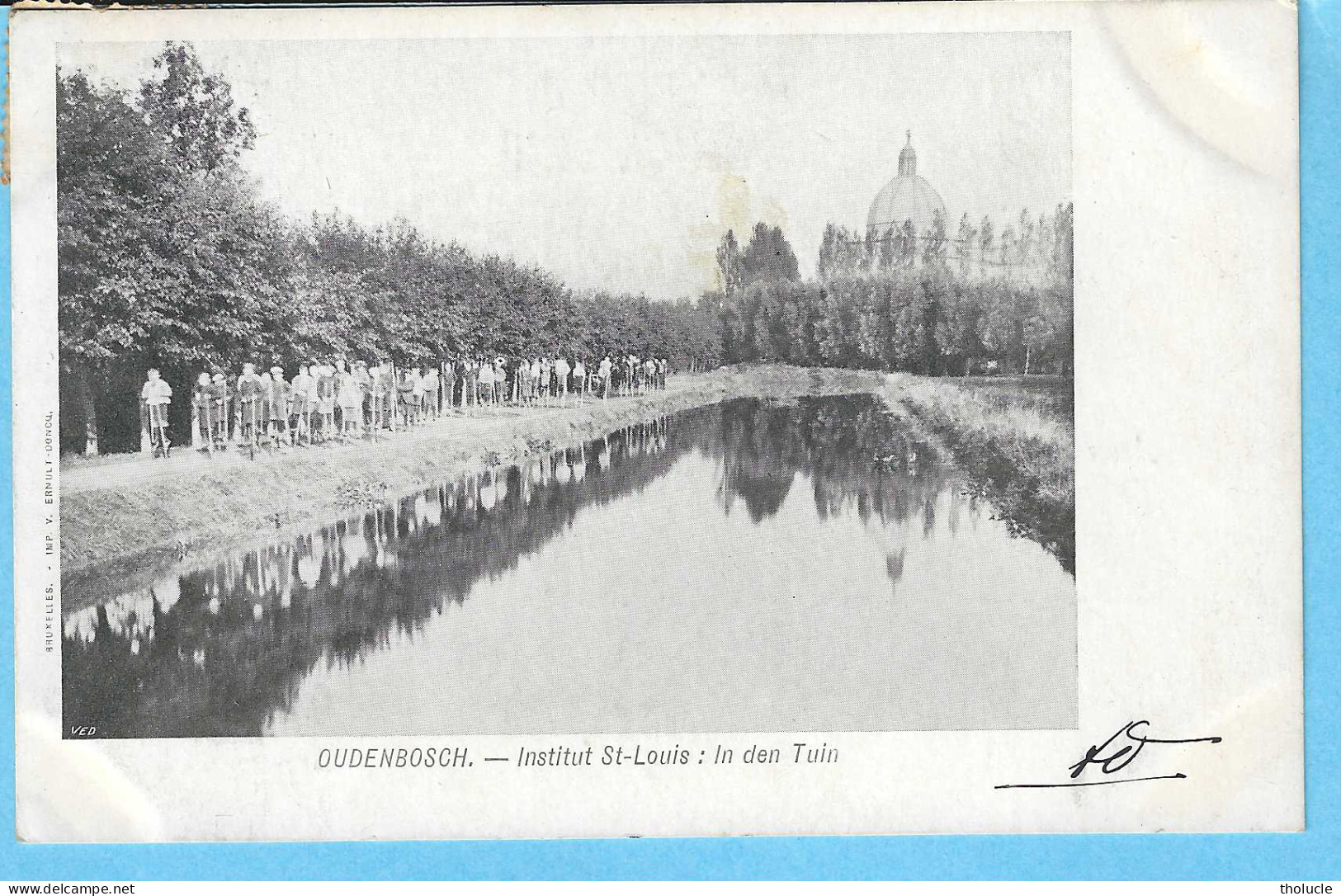 Oudenbosch-Gem.Halderberge-Roosendaal-1904-Institut St. Louis: In Den Tuin-Rare - Roosendaal