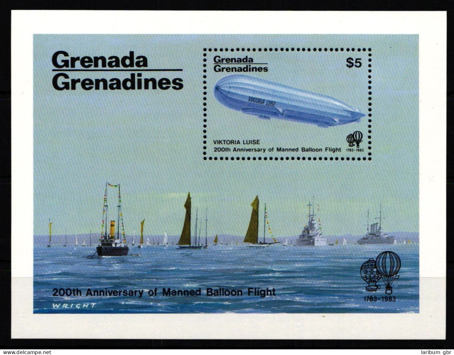 Grenada/ Grenadinen Block 75 Postfrisch #KG919 - Grenada (1974-...)