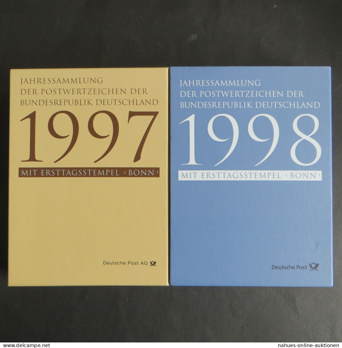 Bund Jahressammlungen Dt Post 11 Bände Selten M Ersttagst. Bonn KatWert 1.500,-€ - Jahressammlungen