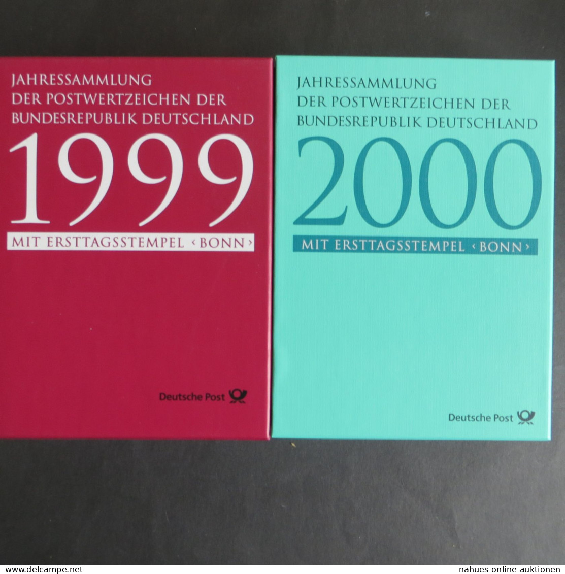 Bund Jahressammlungen Dt Post 11 Bände Selten M Ersttagst. Bonn KatWert 1.500,-€ - Jahressammlungen