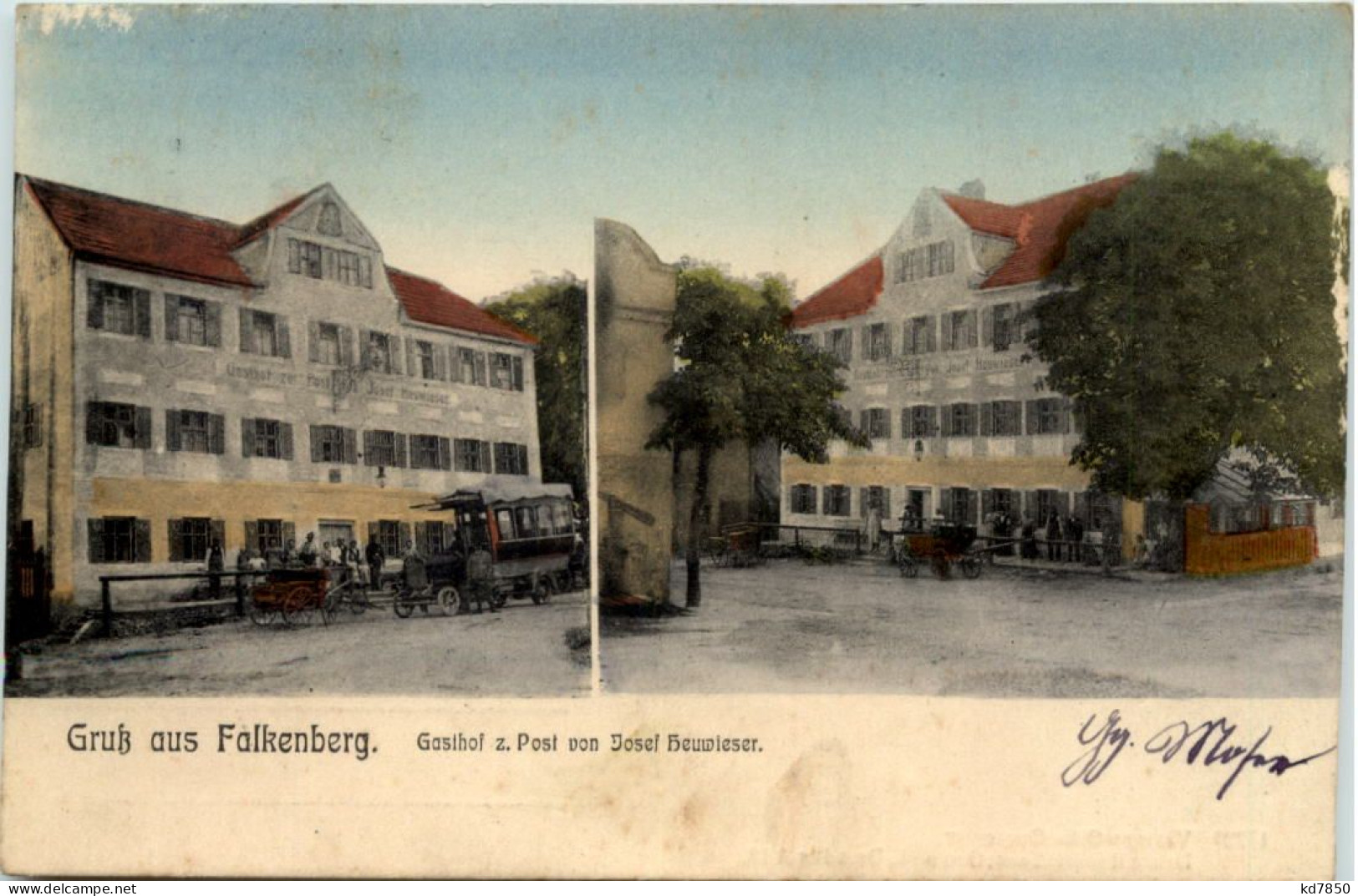 Gruss Aus Falkenberg - Gasthof Zur Post - Oberpfalz - Tirschenreuth