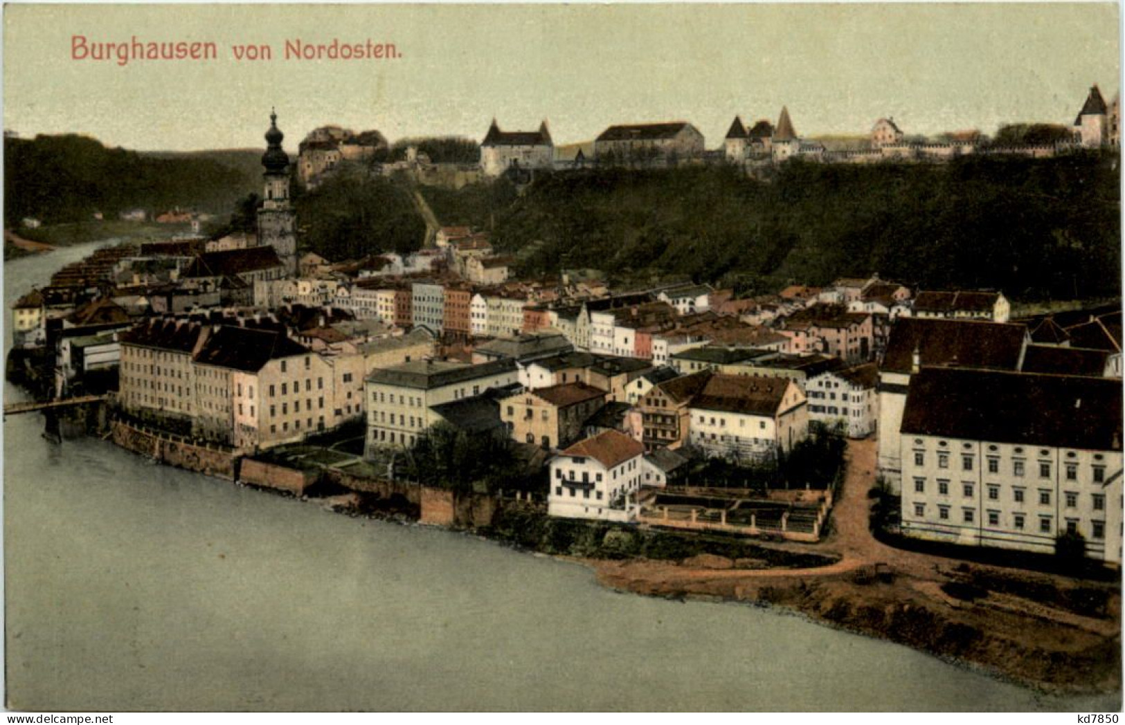 Burghausen Von Nordosten - Burghausen