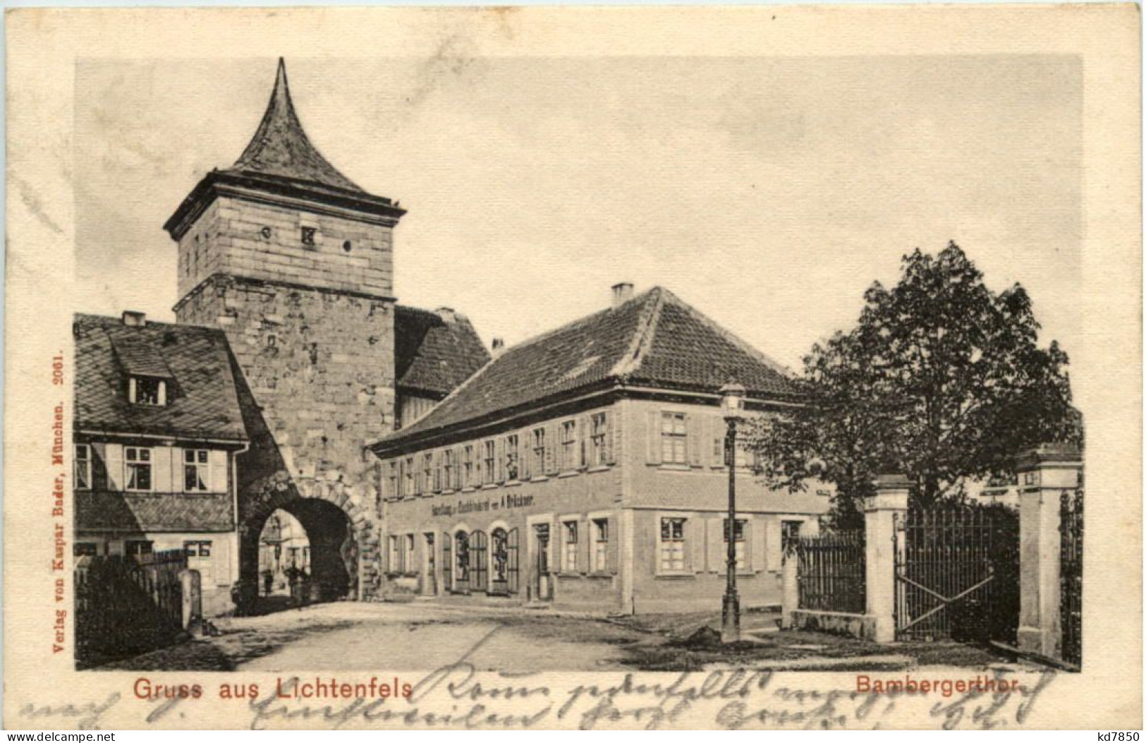 Gruss Aus Lichtenfels - Bambergerthor - Bahnpost - Lichtenfels