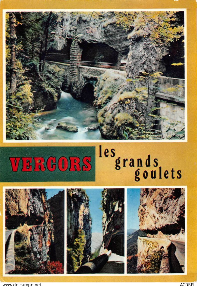 38  Le Vercors  Les Grands Goulets Dauphiné Isère (Scan R/V) N°   49   \PB1125 - Bressieux