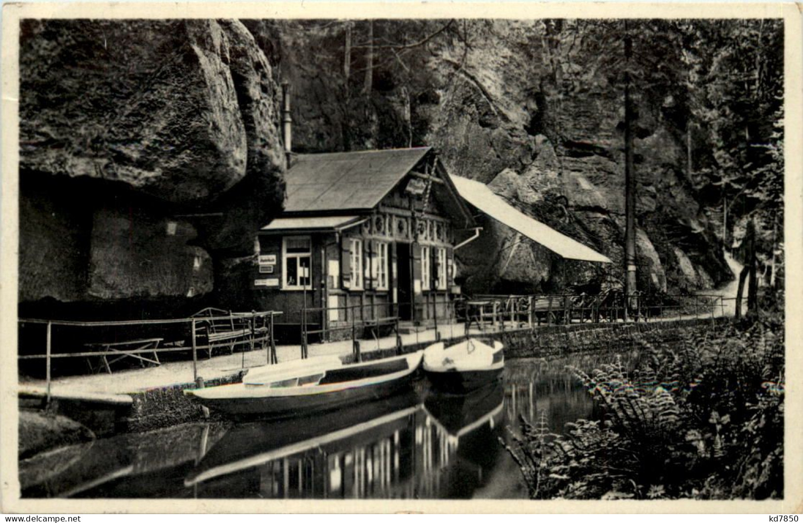 Bootstation Obere Schleuse Sächs. Schweiz - Sebnitz