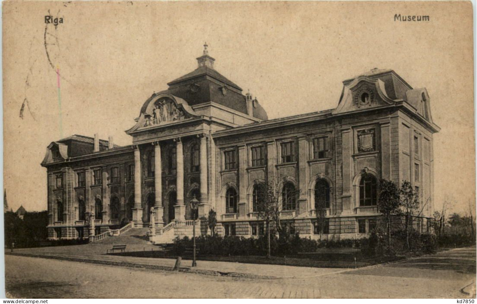 Riga - Museum - Feldpost 2. Bayr. Landwehr Division - Latvia