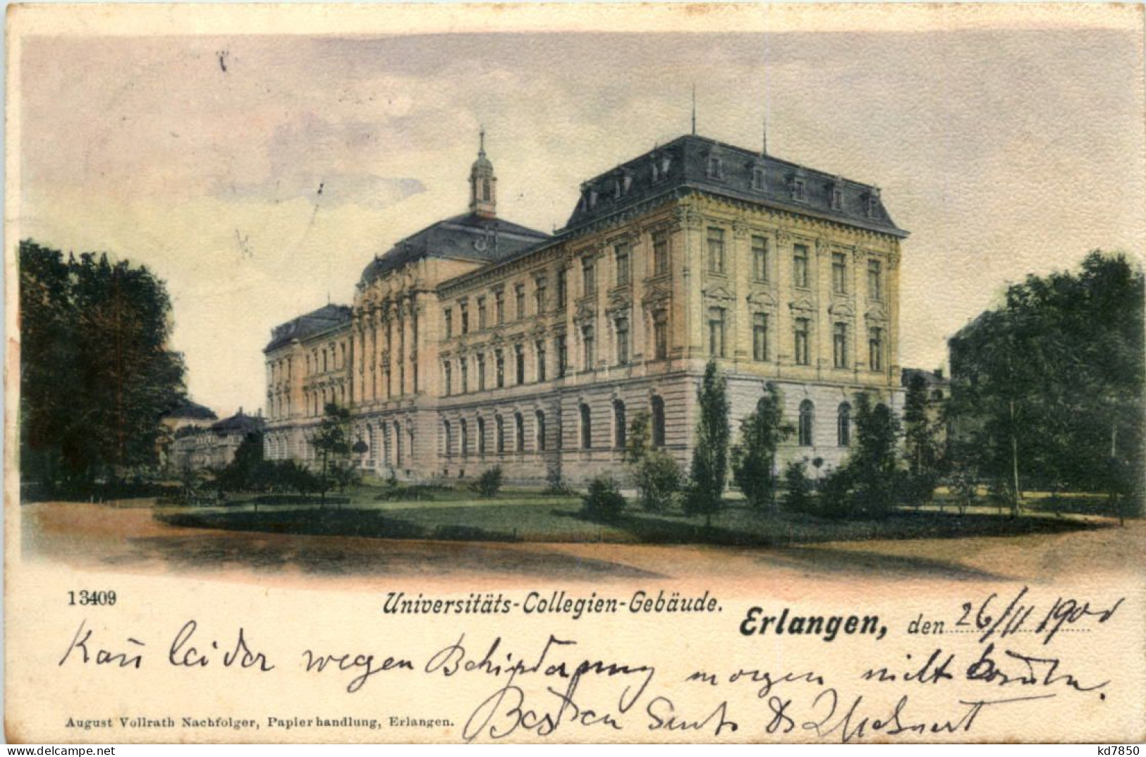 Erlangen - Universitäts Collegien Gebäude - Erlangen