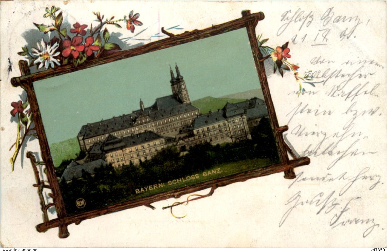 Schloss Banz - Staffelstein - Litho - Staffelstein