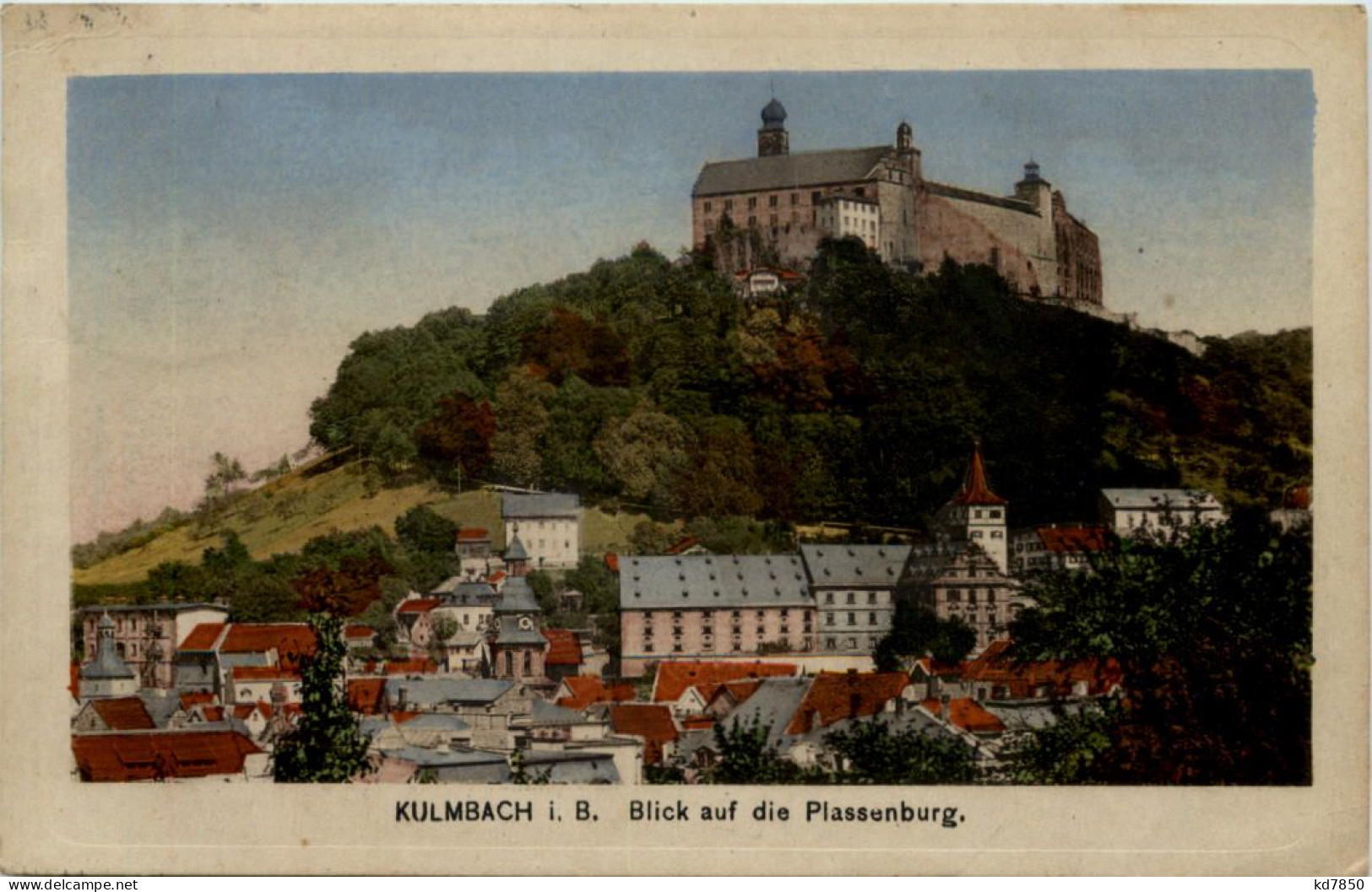 Kulmbach - Blick Auf Die Plassenburg - Kulmbach