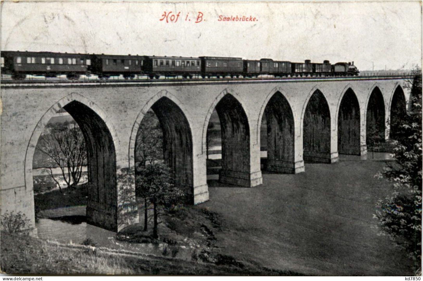 Hof In Bayern - Saalebrücke - Hof