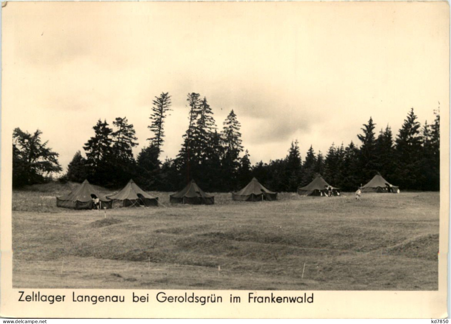 Zeltlager Langenau Bei Geroldsgrün Im Frankenwald - Hof