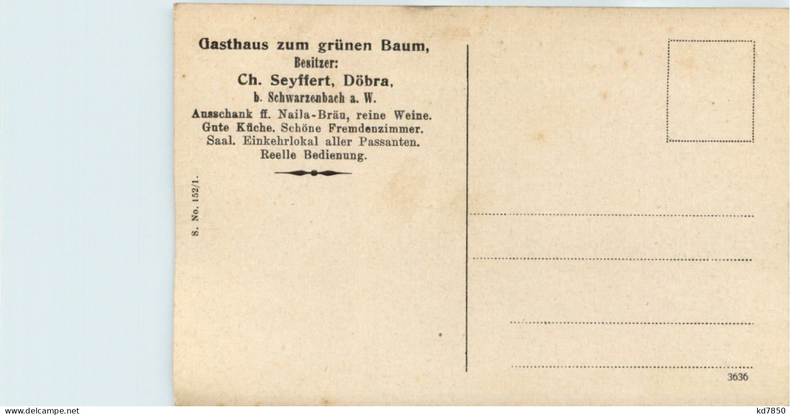 Döbra Bei Schwarzenbach - Gasthaus Zum Grünen Baum - Bier - Hof