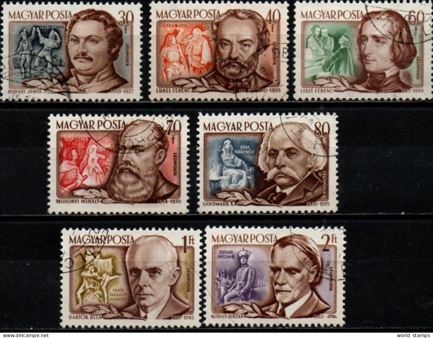 HONGRIE 1953 O - Used Stamps