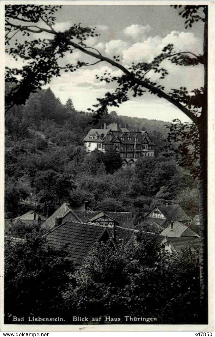 Bad Liebenstein, Blick Auf Haus Thüringen - Bad Liebenstein