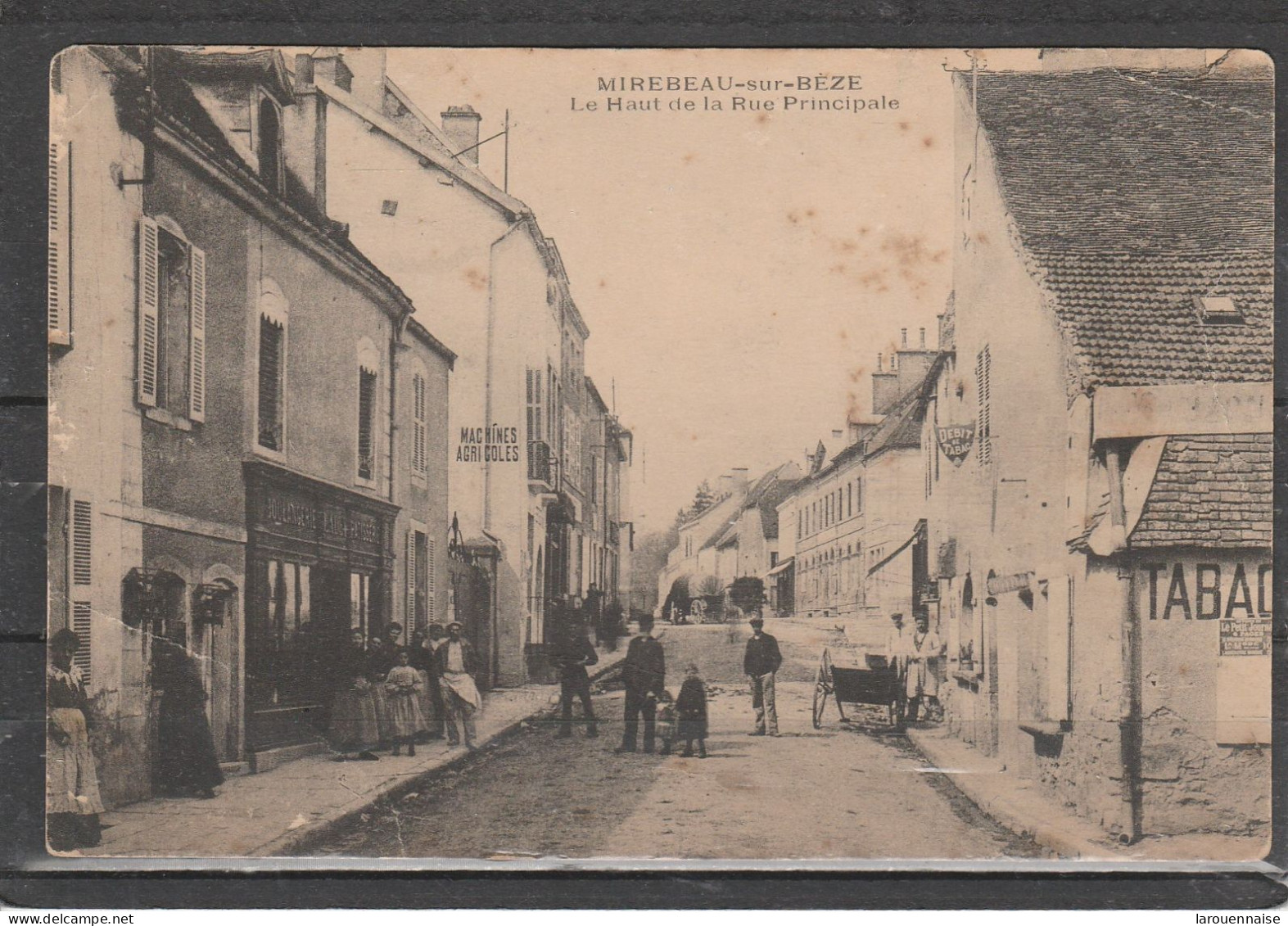 21 - MIREBEAU SUR BEZE - Le Haut De La Rue Principale - Mirebeau