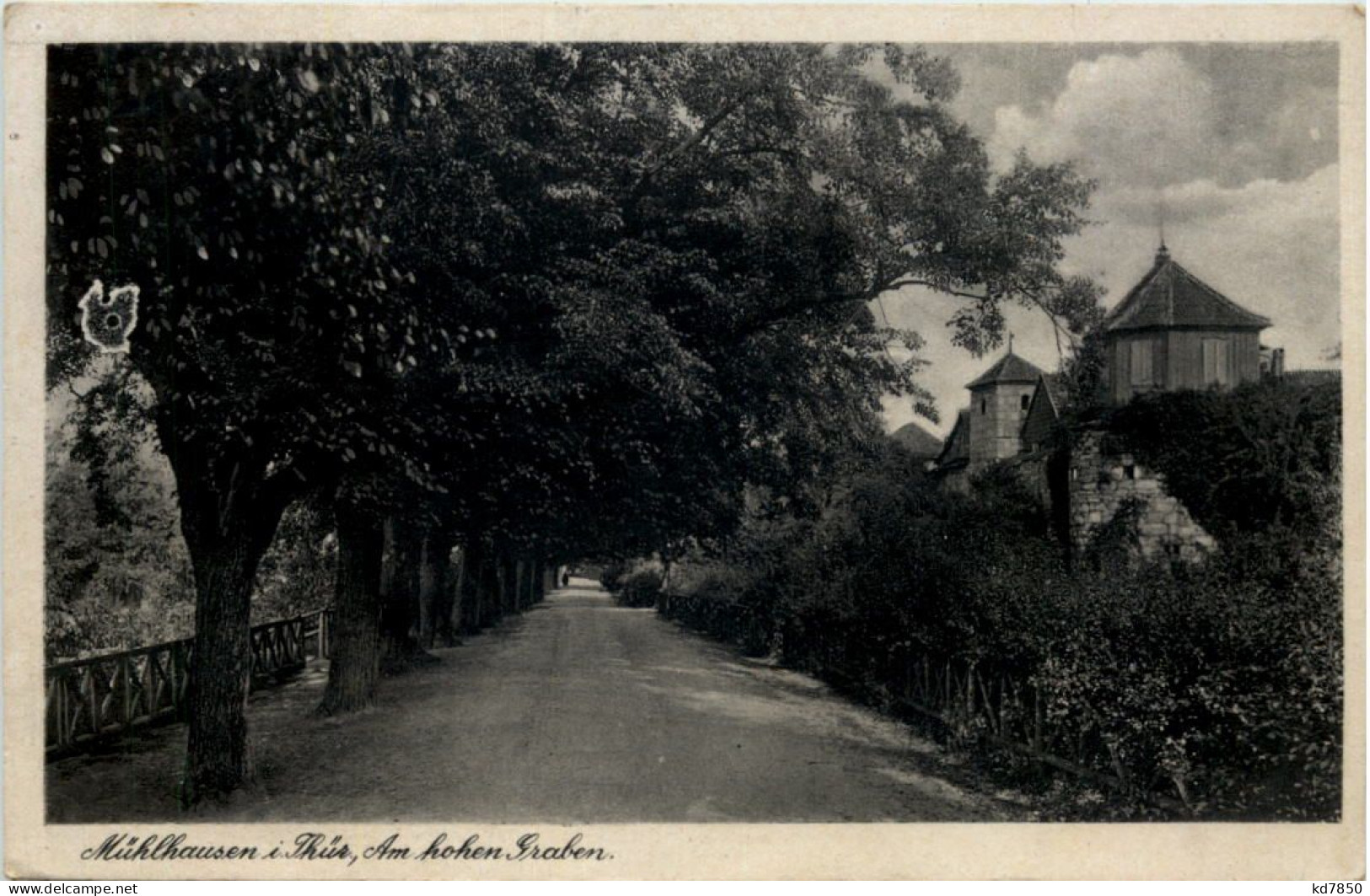 Mühlhausen I. Thür., Am Hohen Graben - Muehlhausen